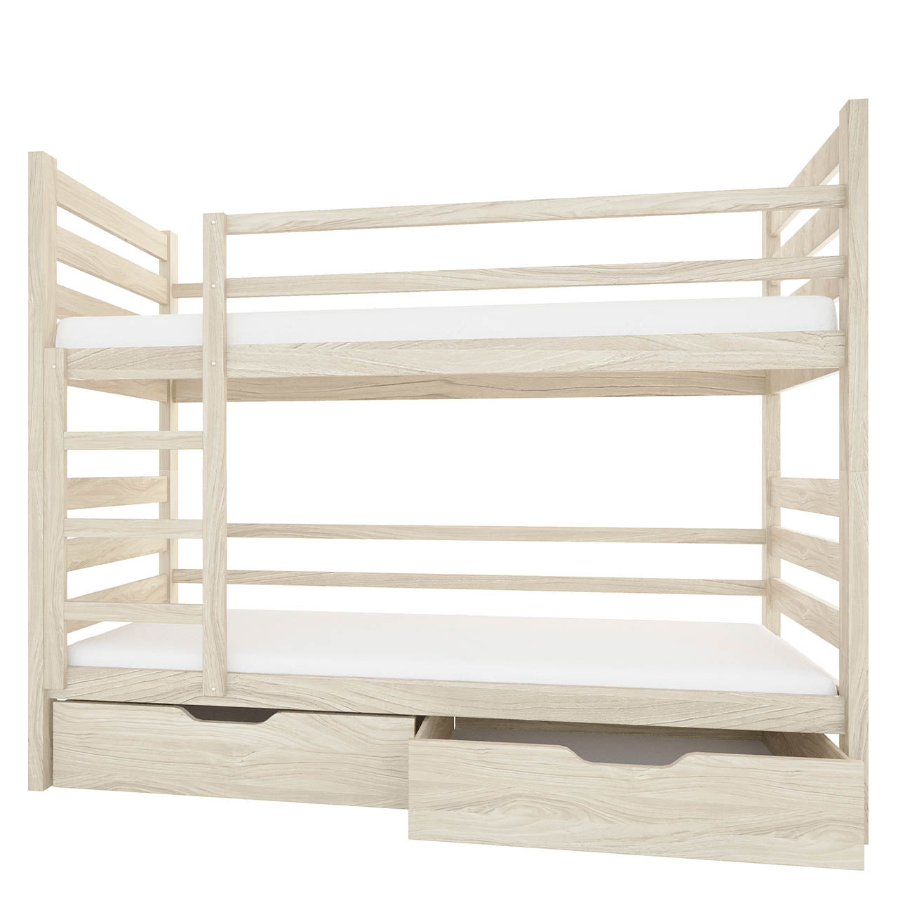 Bunk bed 80x190 PLUTO natural pine