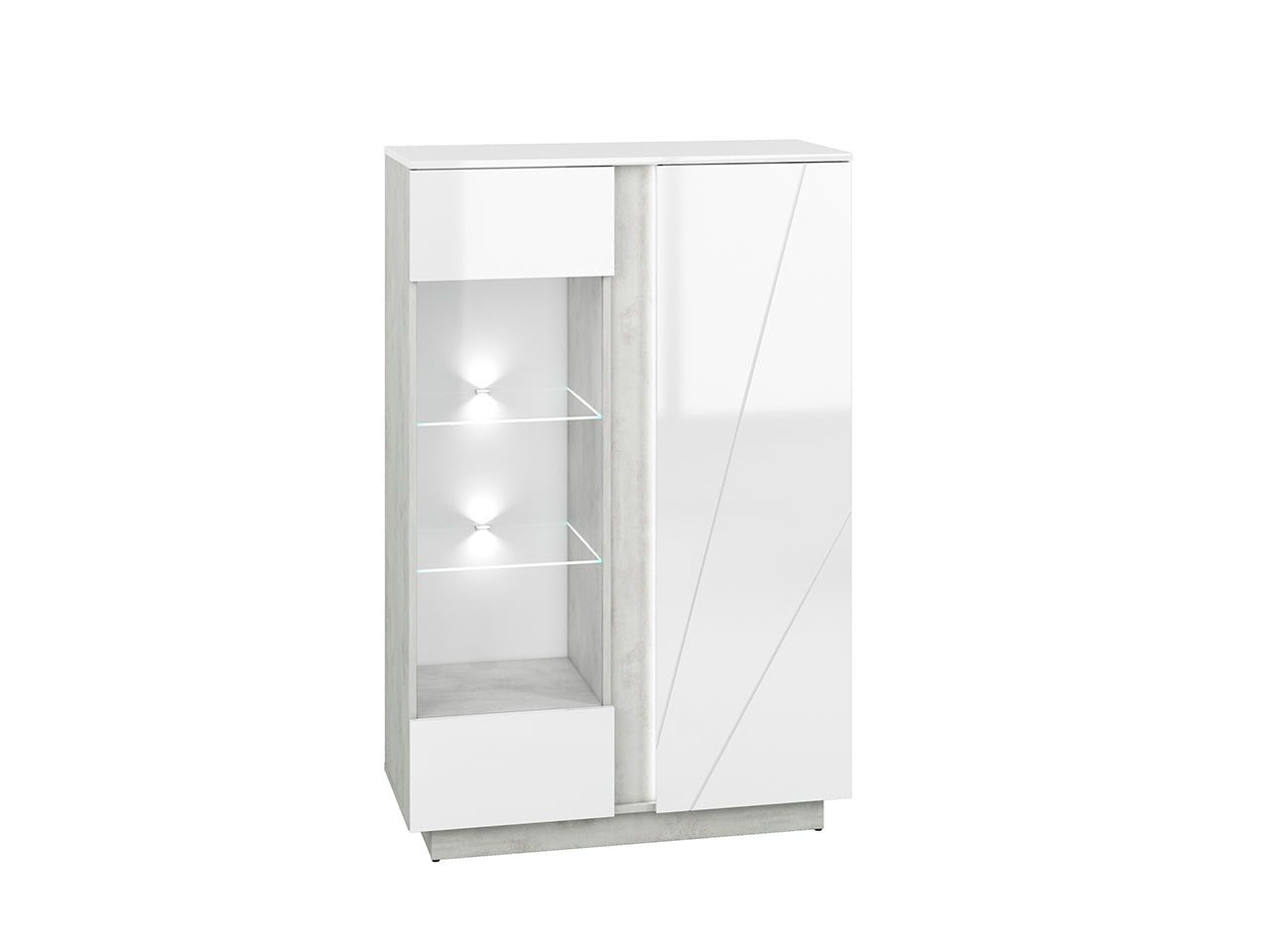 Display cabinet LORA LA04 92cm