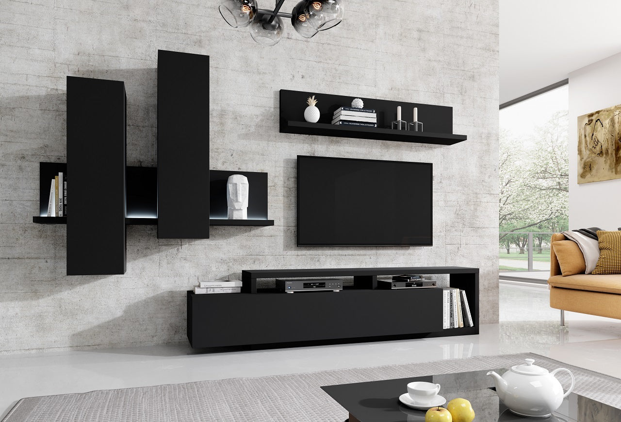 Wall unit BOTA black