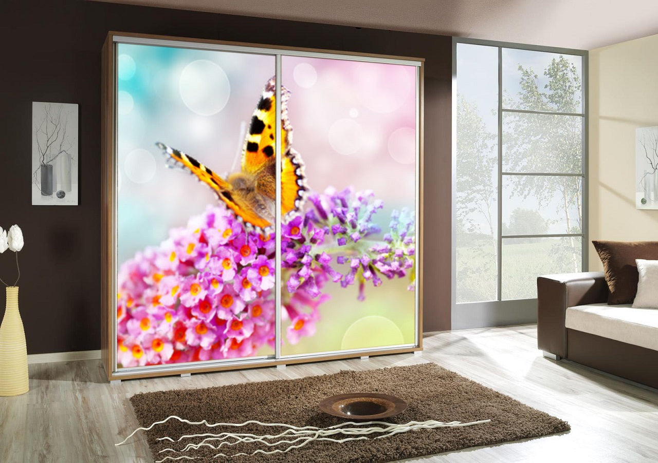 Sliding Wardrobe PENELOPA 205 BUTTERFLY 1