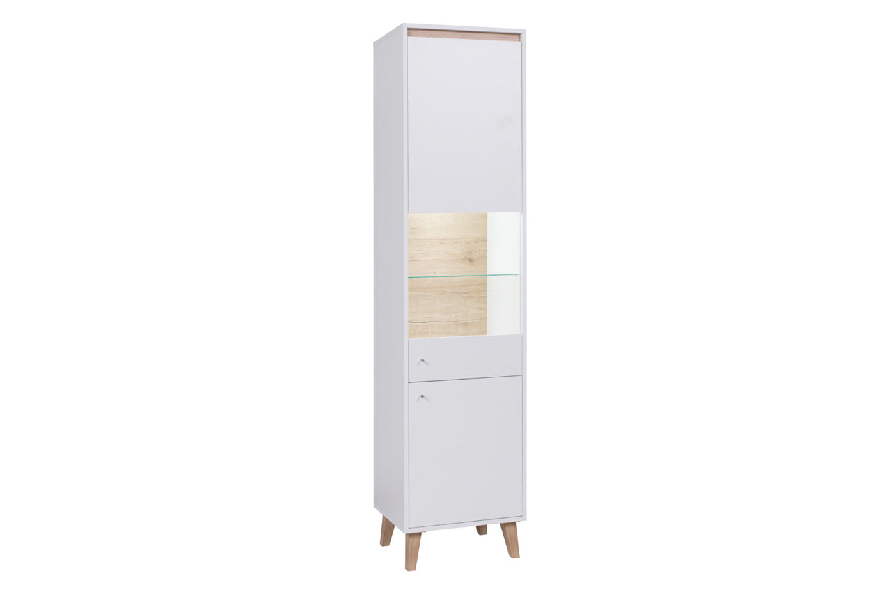 BJ2 Floor Standing Cabinet 50 with BJORN White/San remo light