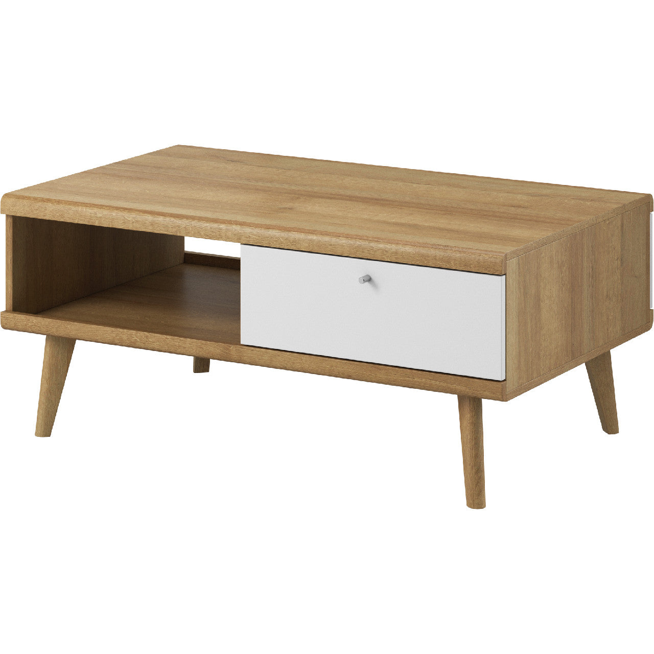 Coffee table PRIMO 11 riviera oak / white