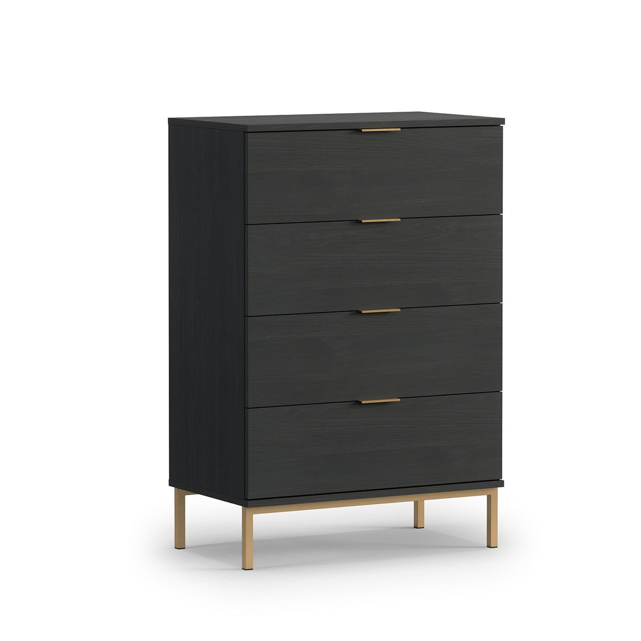 Chest of Drawers PULA PL02 portland ash black