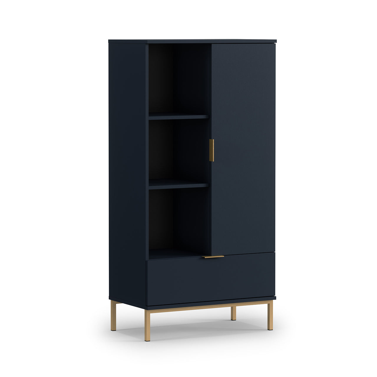 Bookshelf PULA PL05 navy blue