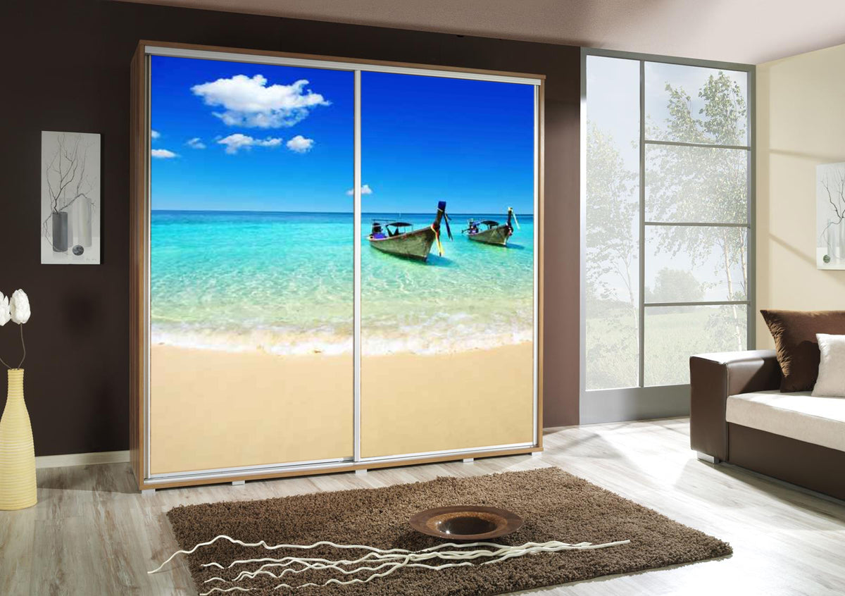 Sliding Wardrobe PENELOPA 205 BEACH