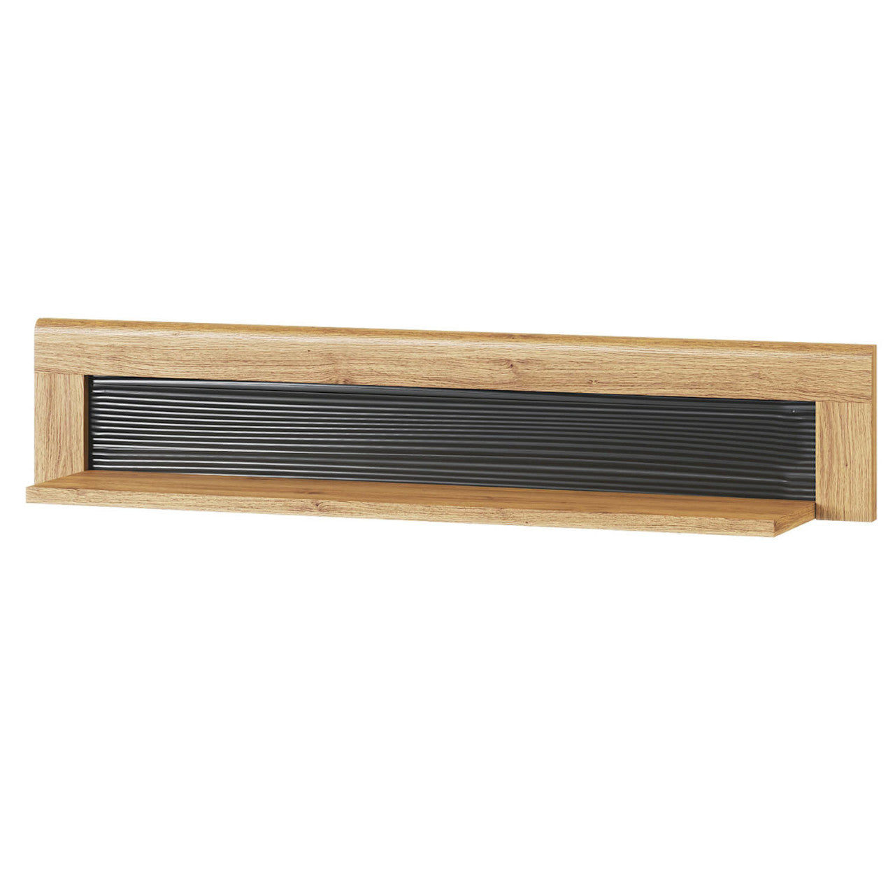 Wall Shelf KAMA KM06 119 camargue oak / black