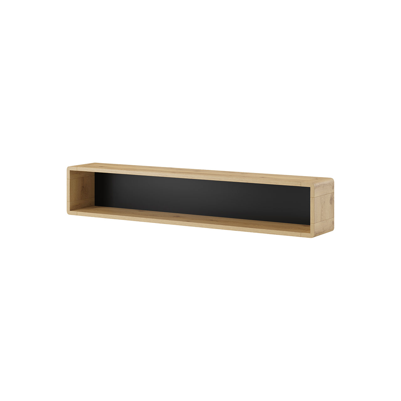 Wall shelf ASTON AO02 taurus / black