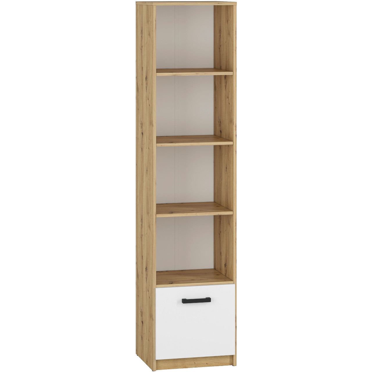 Bookcase FIJI FJ04 45 artisan oak / white