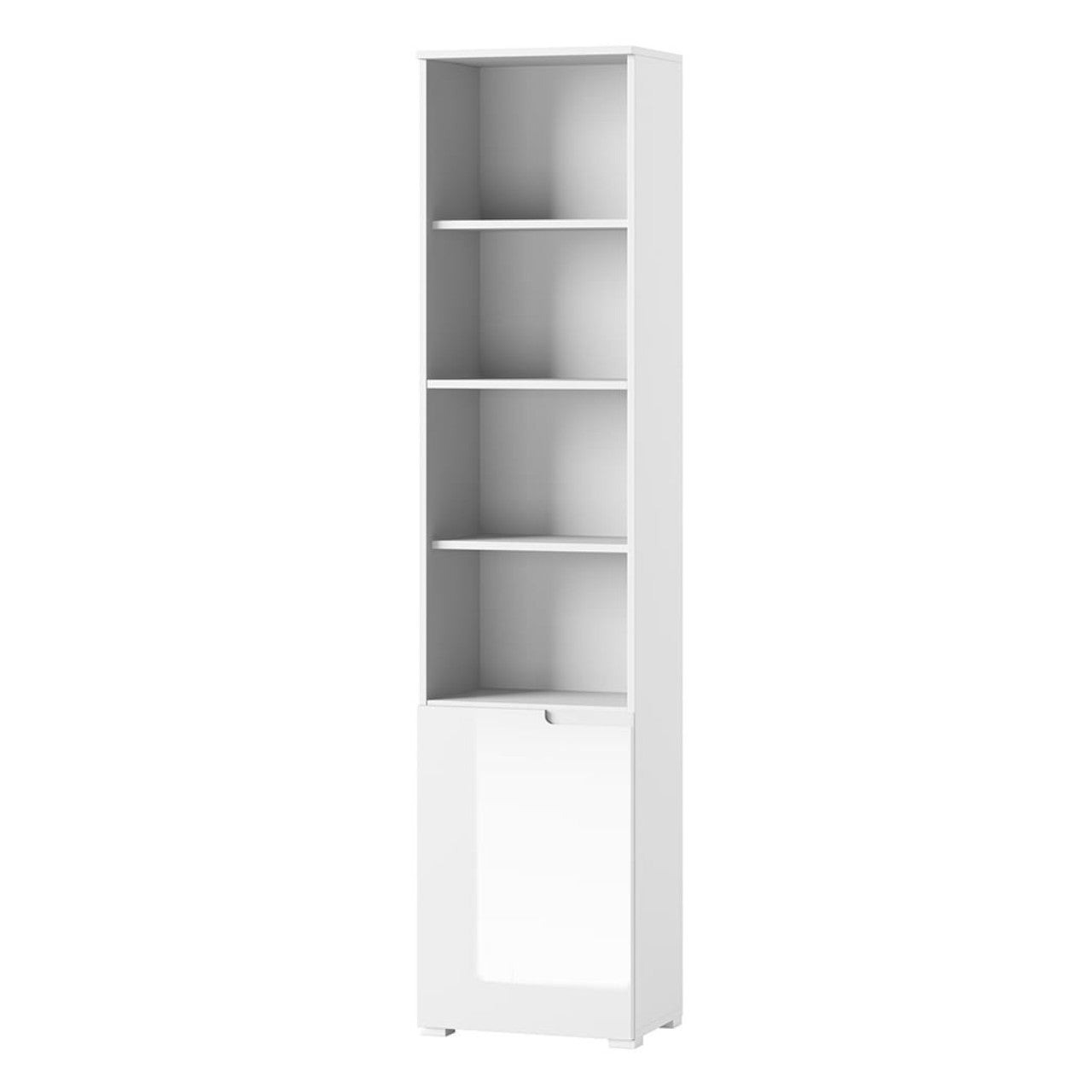 Bookcase SELENE SN10 50 white gloss