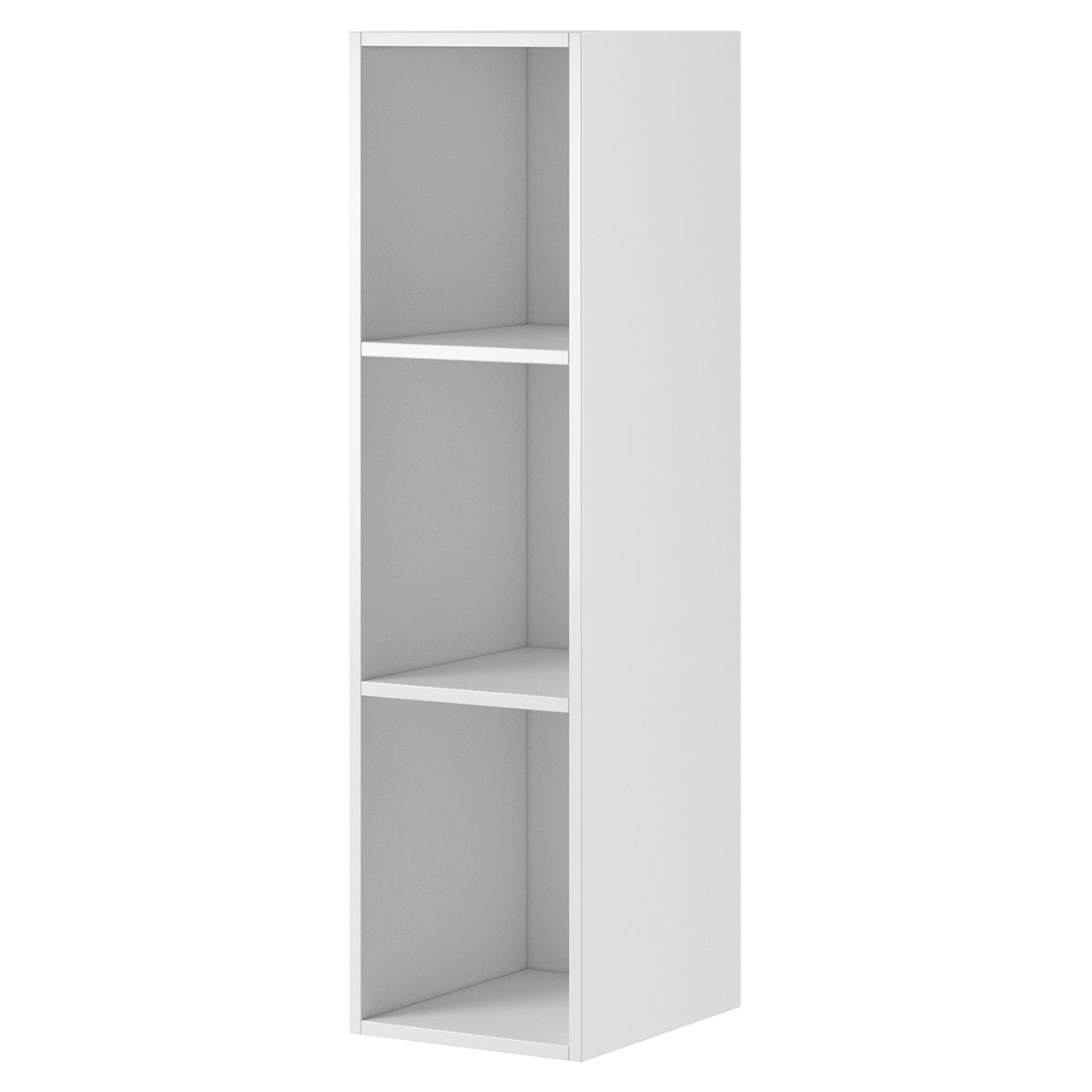 Wall shelf HELIO HE87 white / white glass