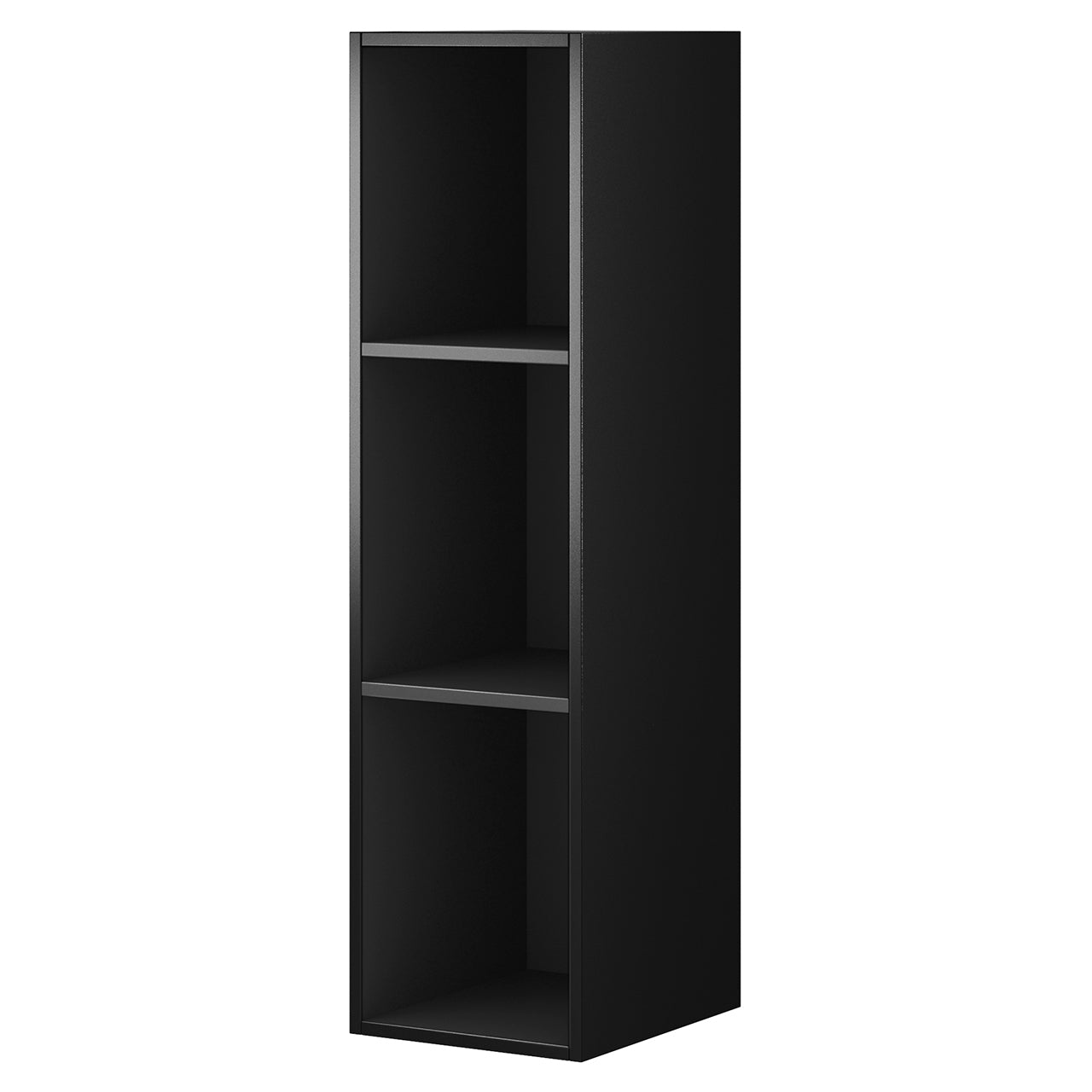 Wall shelf HELIO HE87 black / black glass