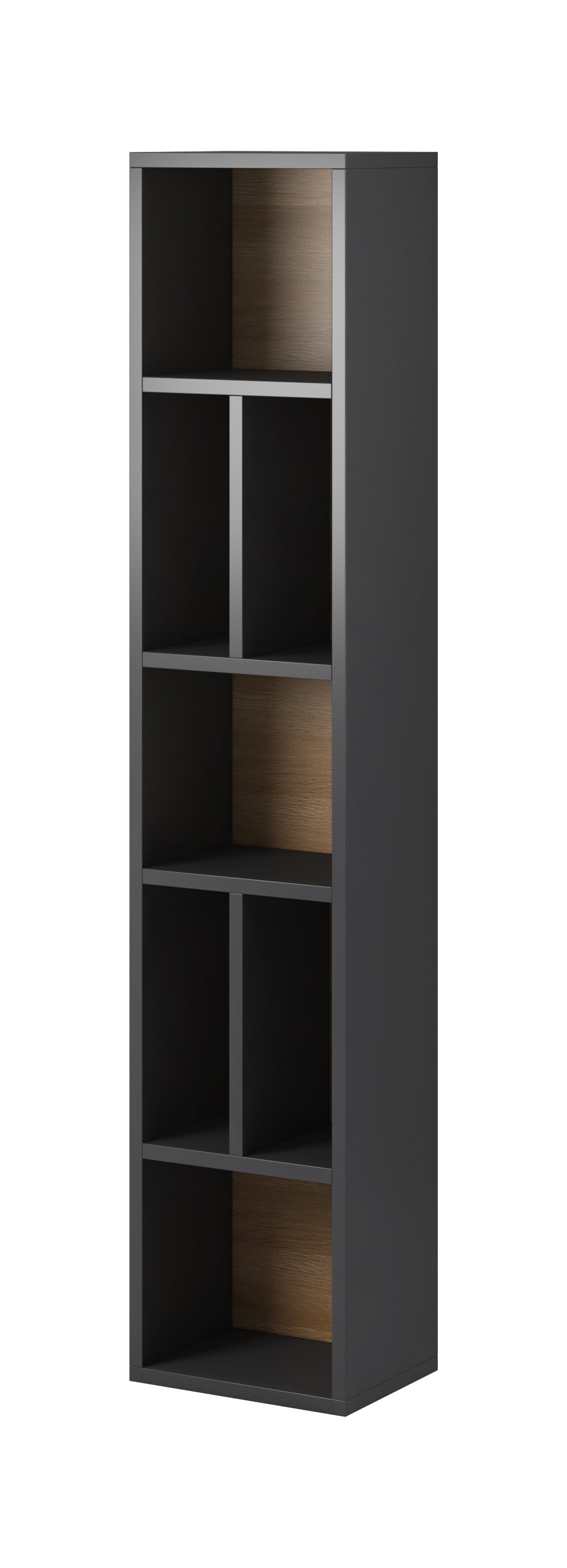 Bookshelf TL88 TOLEDO grandson oak / anthracite gloss