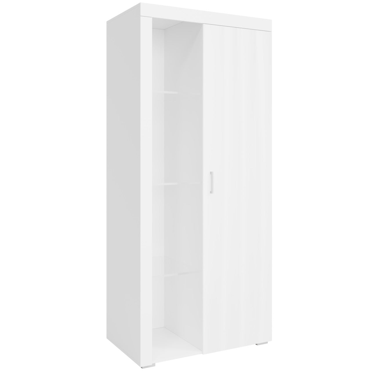 Bookcase SAMBA II SM2 white gloss