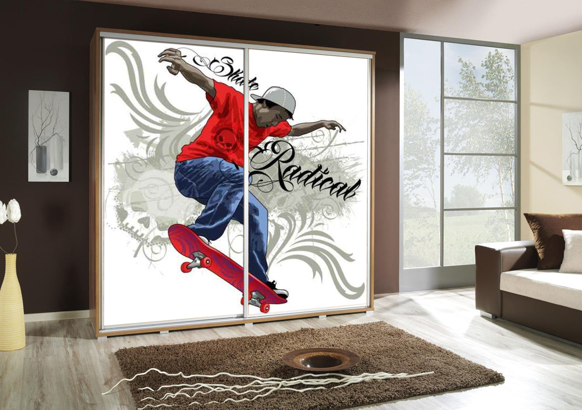 Sliding Wardrobe PENELOPA 205 SKATE 2