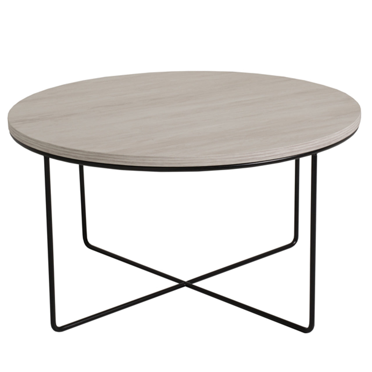 Coffee Table BARI white oak / black