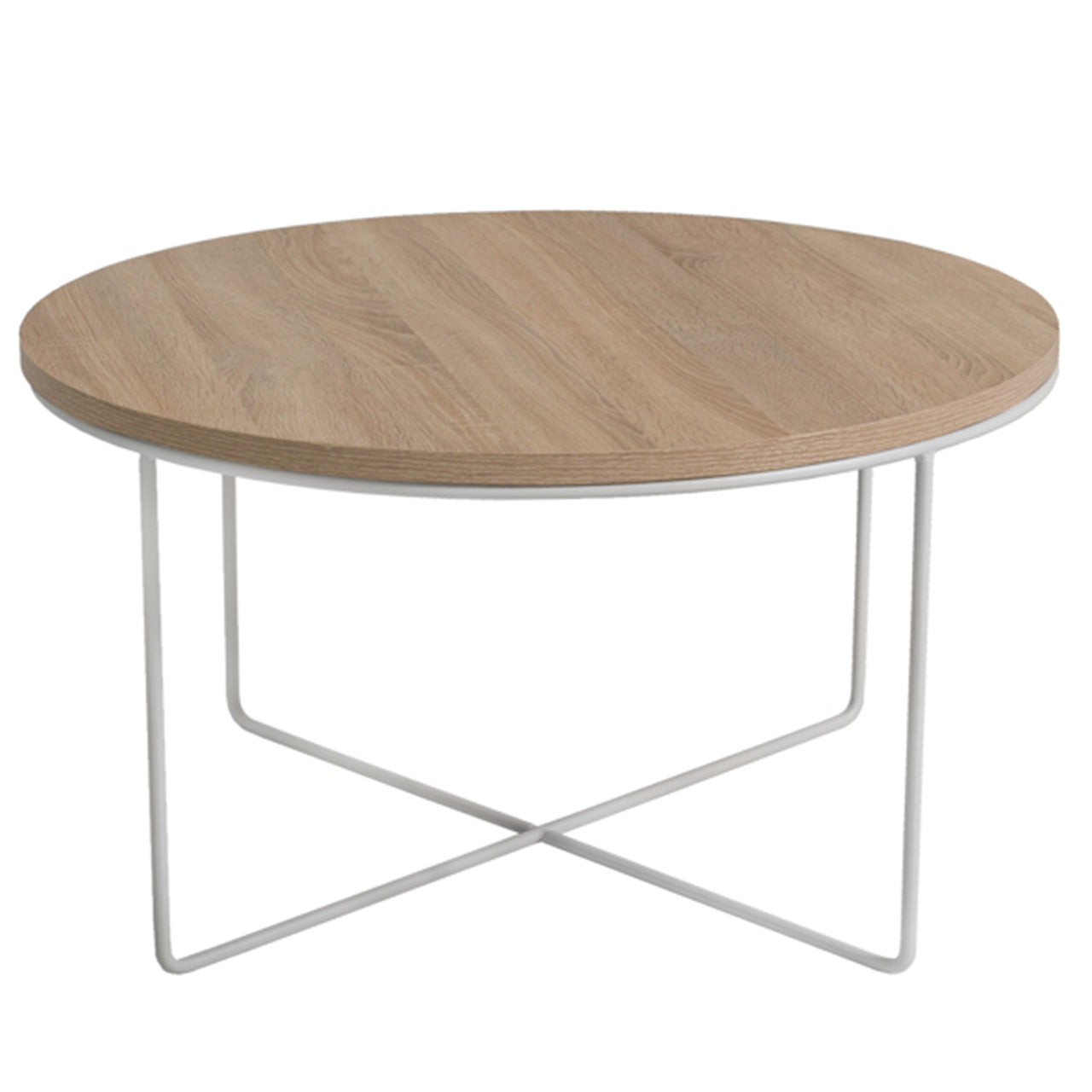 Coffee Table BARI sonoma oak / white