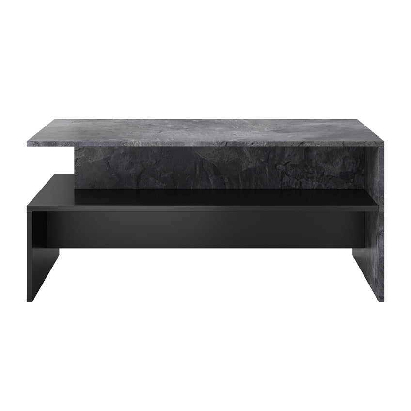 Coffee table BAROS schiefer / black