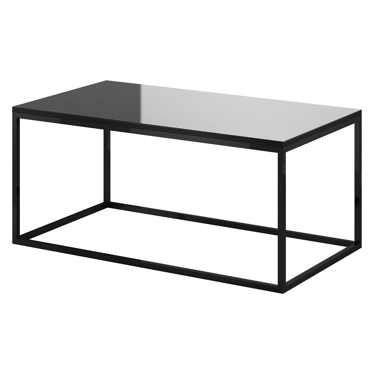 Coffee table HELIO HE99 black / black glass