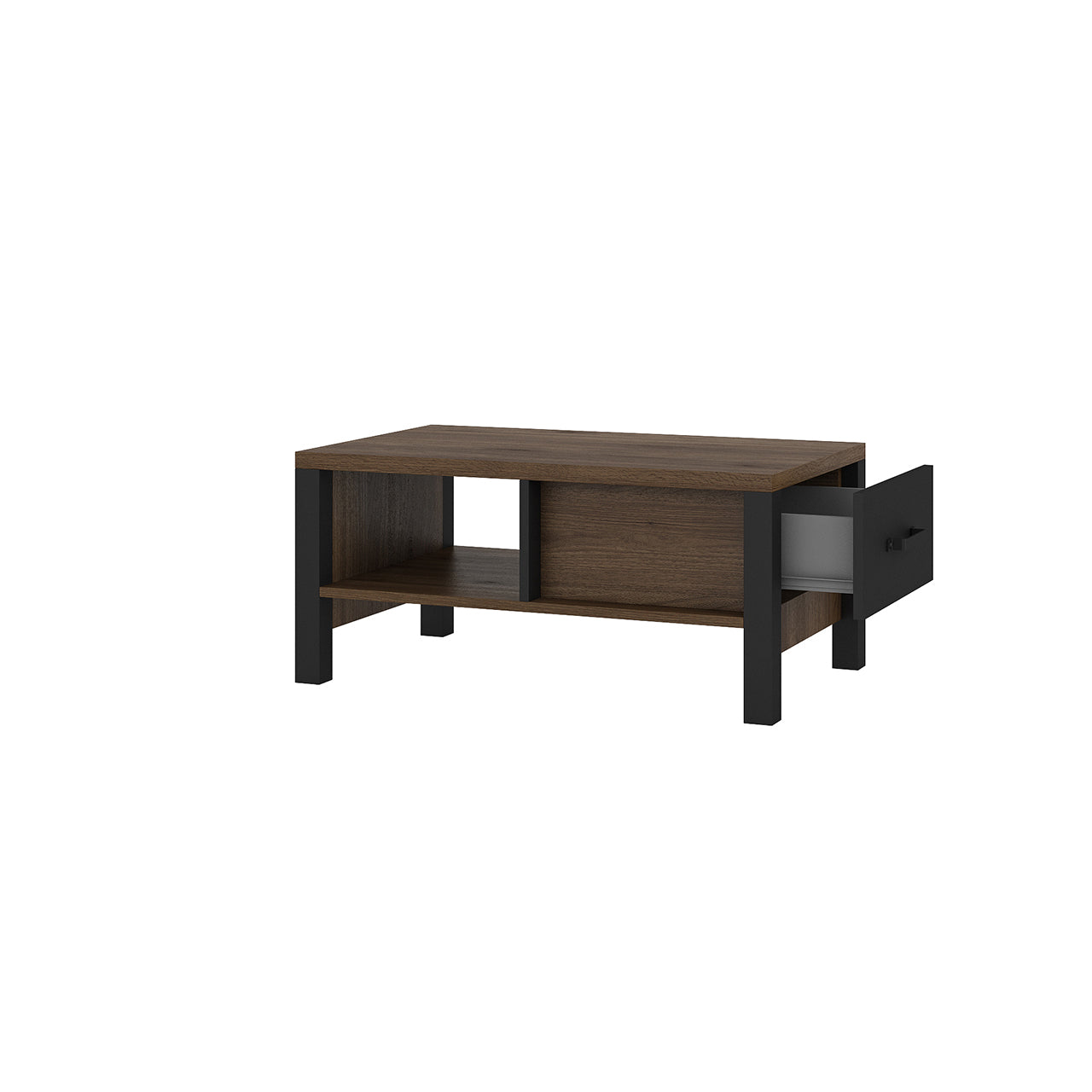 Coffee table OLIN OI99 okapi walnut / black