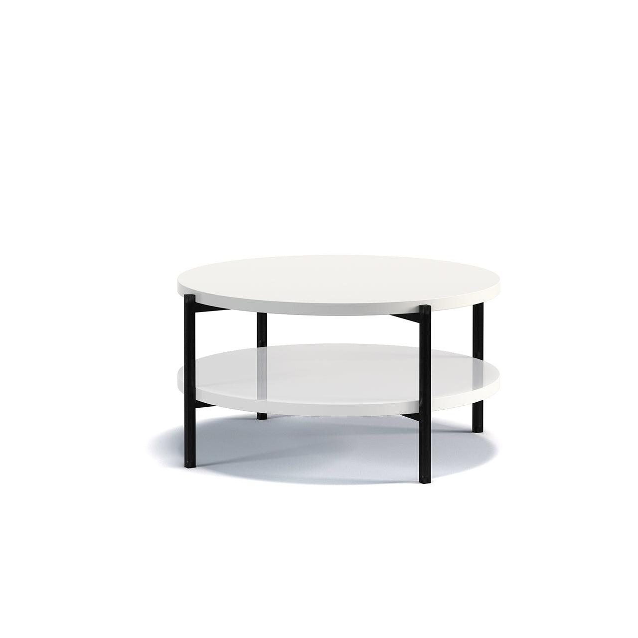 Coffe table SIGMA B white gloss