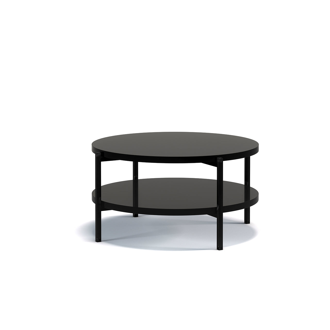 Coffe table SIGMA B black gloss