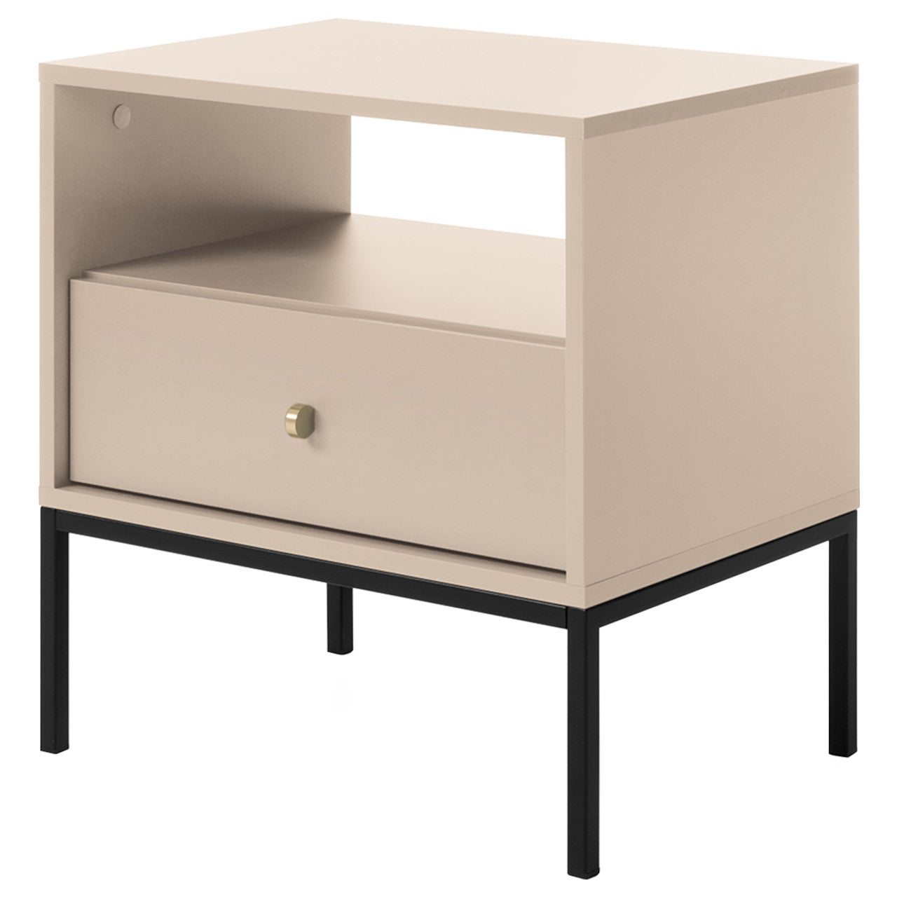 Bedside table MONO 06 beige