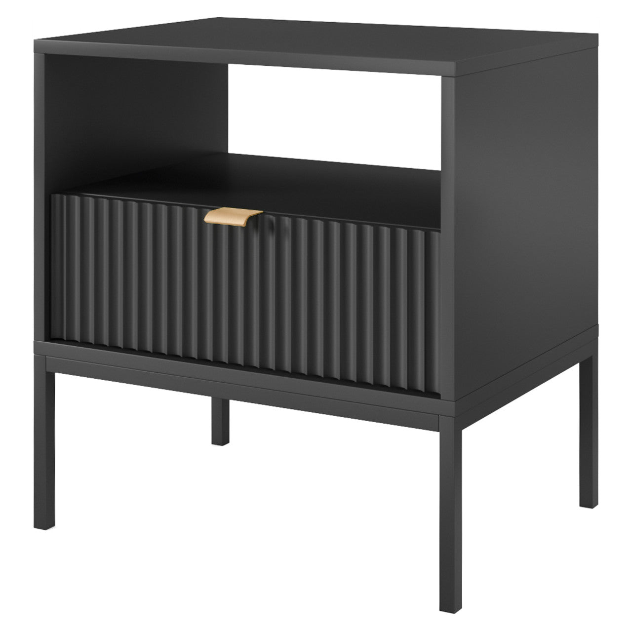 Bedside table NOVA 05 black