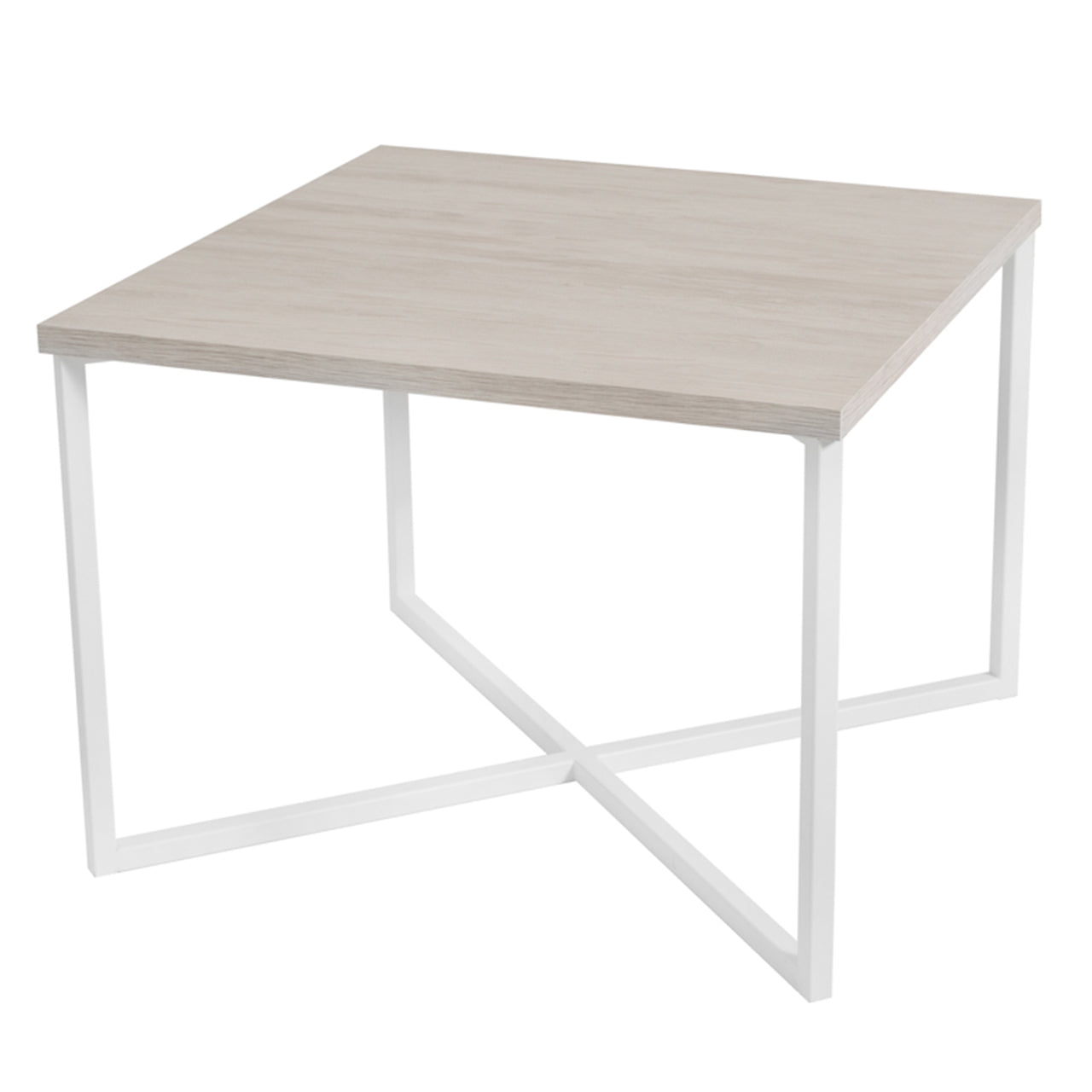 Coffee Table PRATO white oak / white