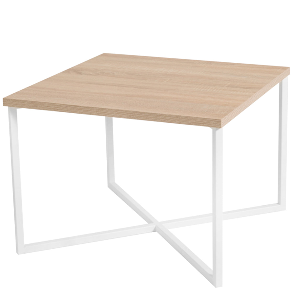 Coffee Table PRATO sonoma oak / white