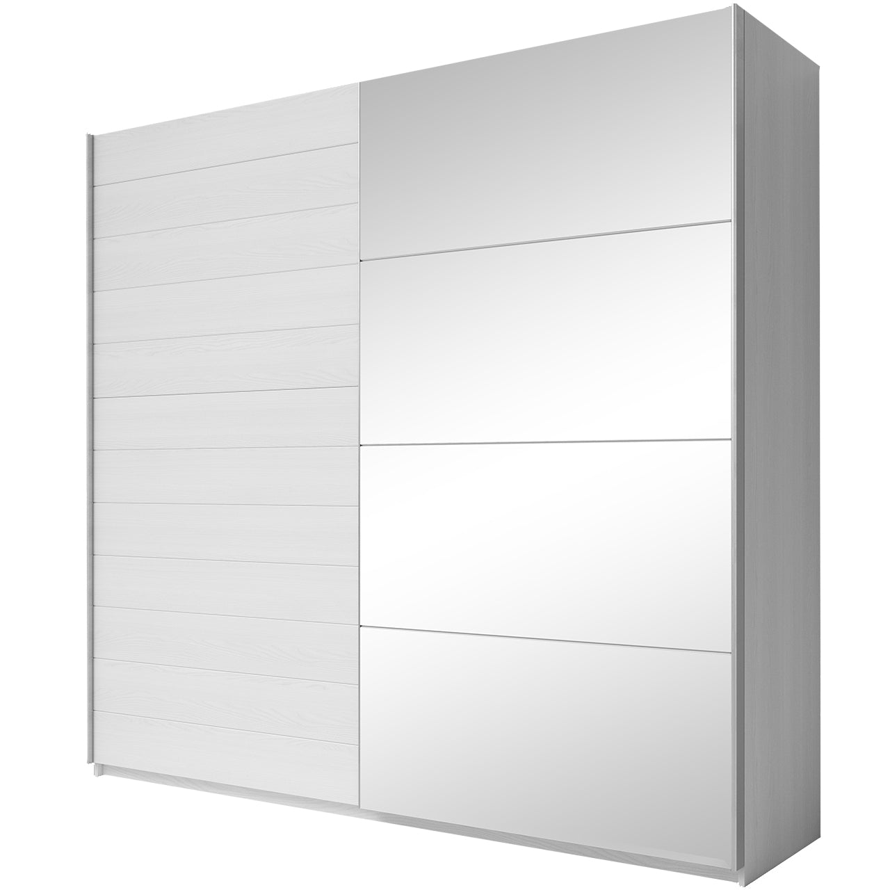 Wardrobe with mirror GALAXY GX69 abisko ash