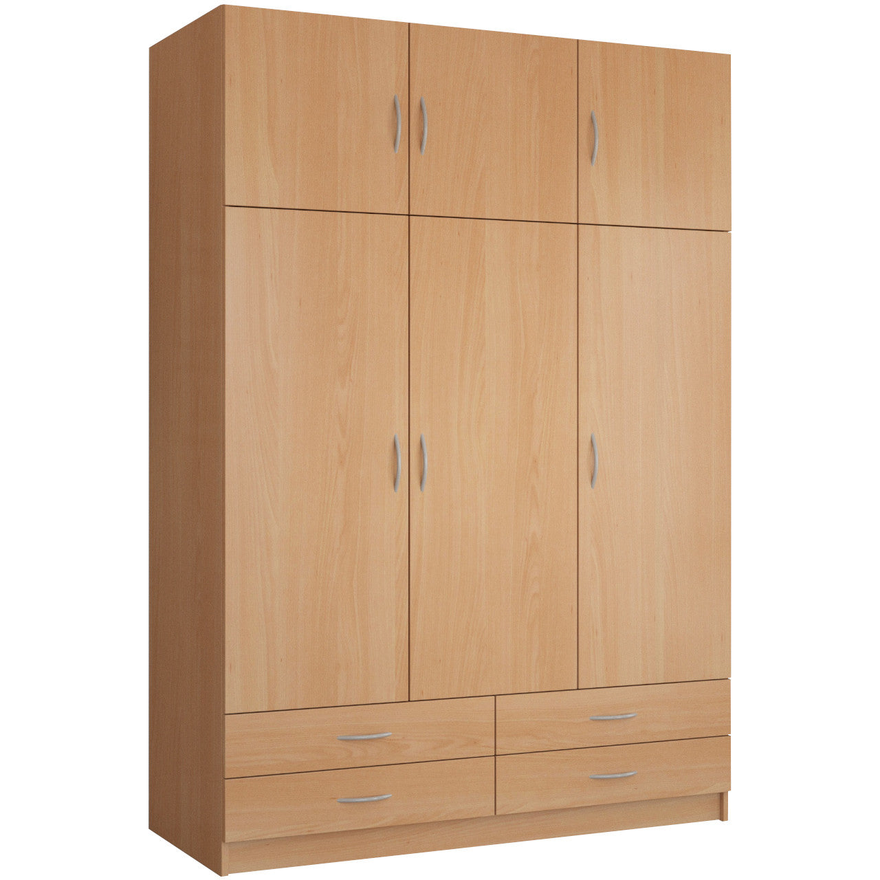 Wardrobe with drawers STELLA beech