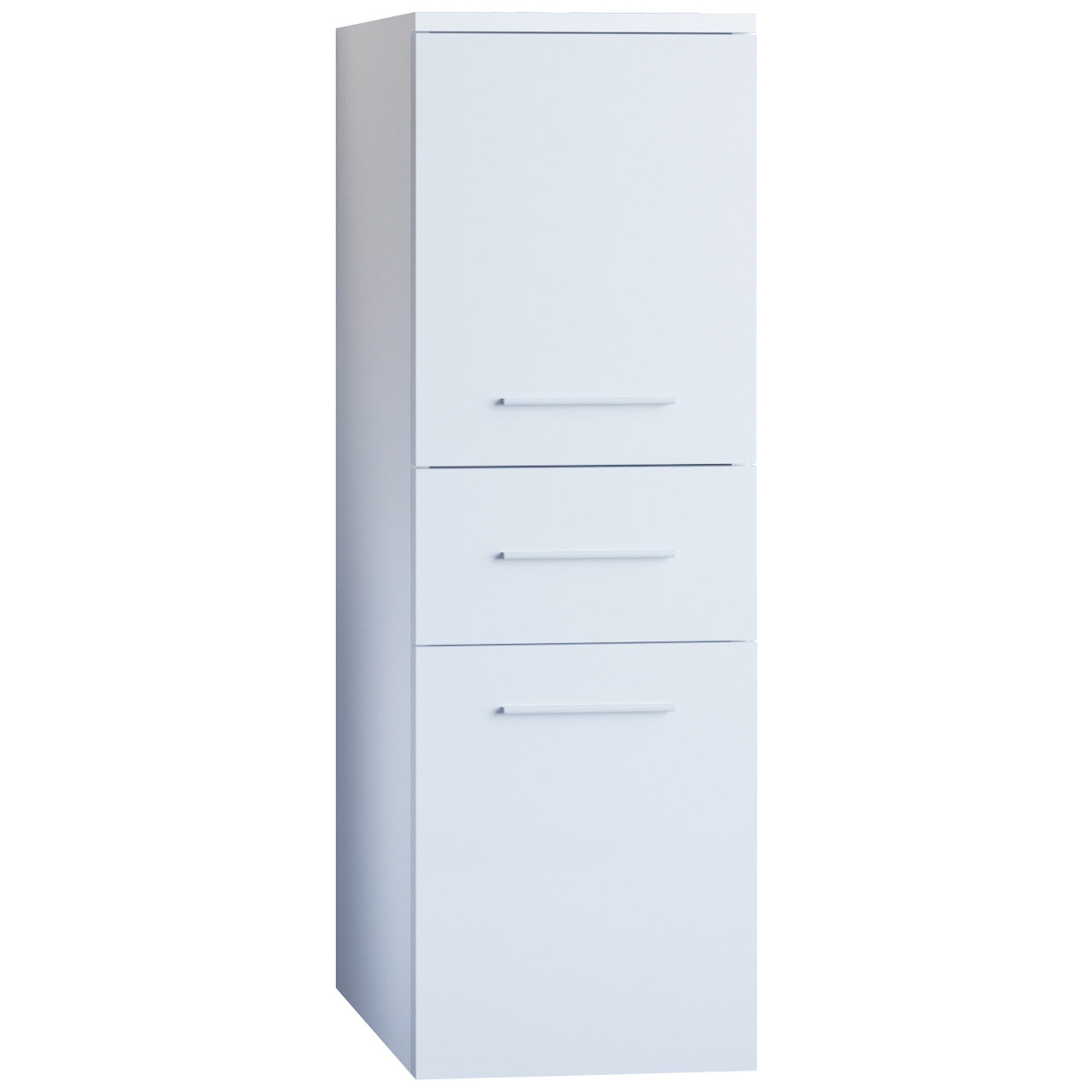 Wall Mounted Bathroom Cabinet LUPO LP3 white gloss