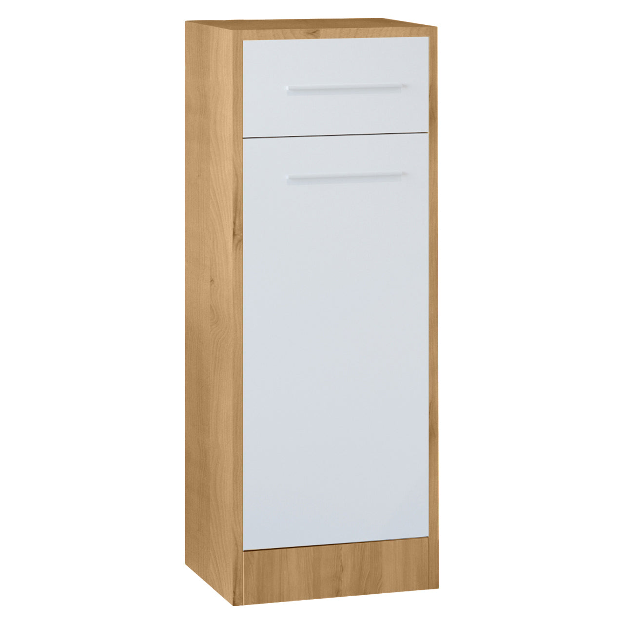 Bathroom Cabinet SLIM / NICO SL3 artisan oak / white