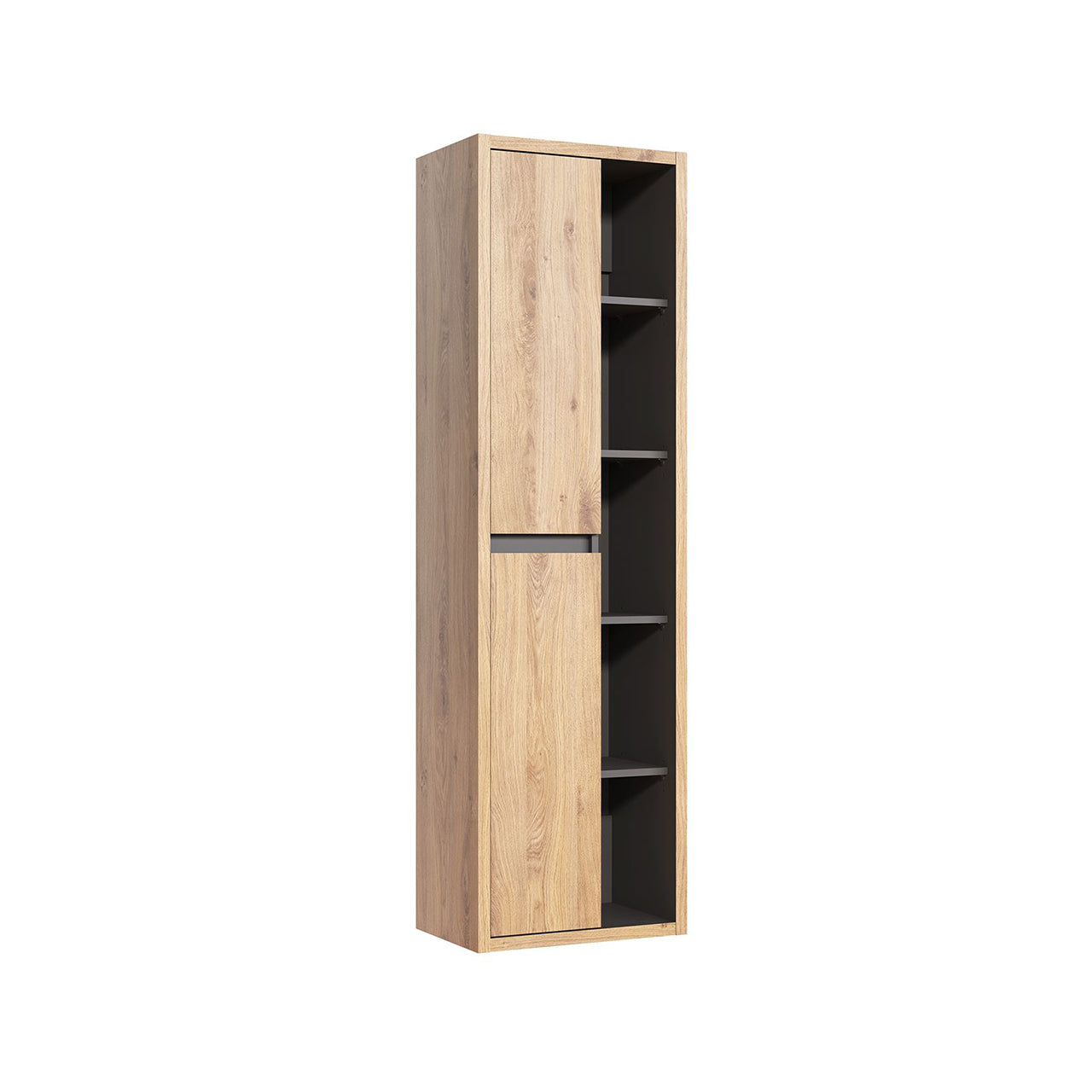 Bathroom Cabinet PAROS 801 shetland oak / graphite