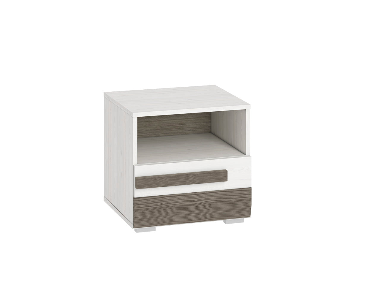 Bedside Table BLINCO BL18 46 snow pine / new grey