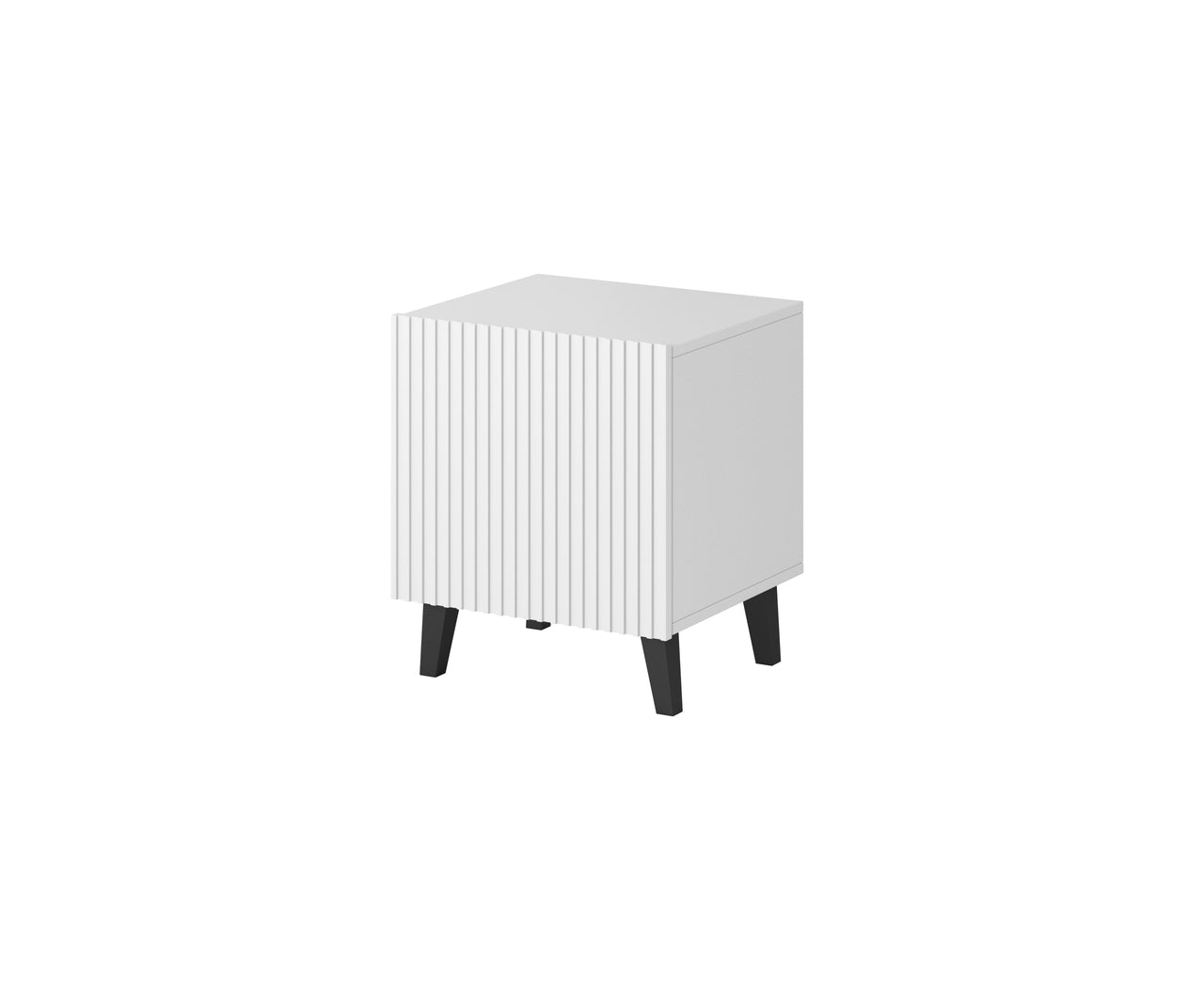 Bedside table PAFOS white 2pcs