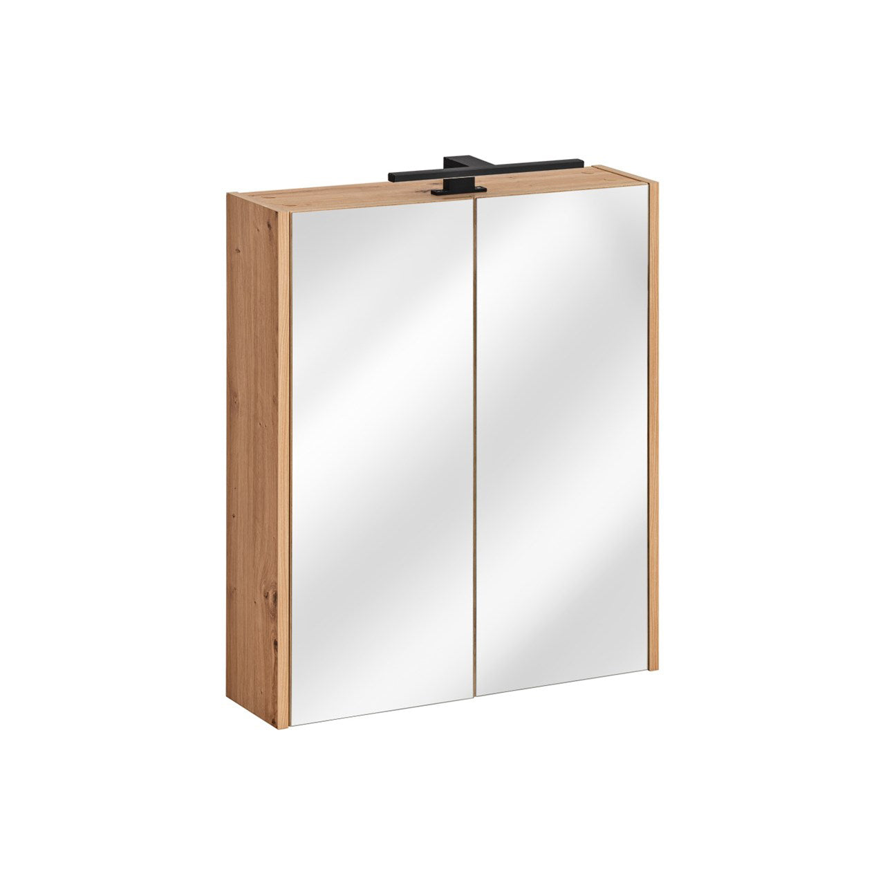 Bathroom Cabinet with mirror CRES 840 artisan oak