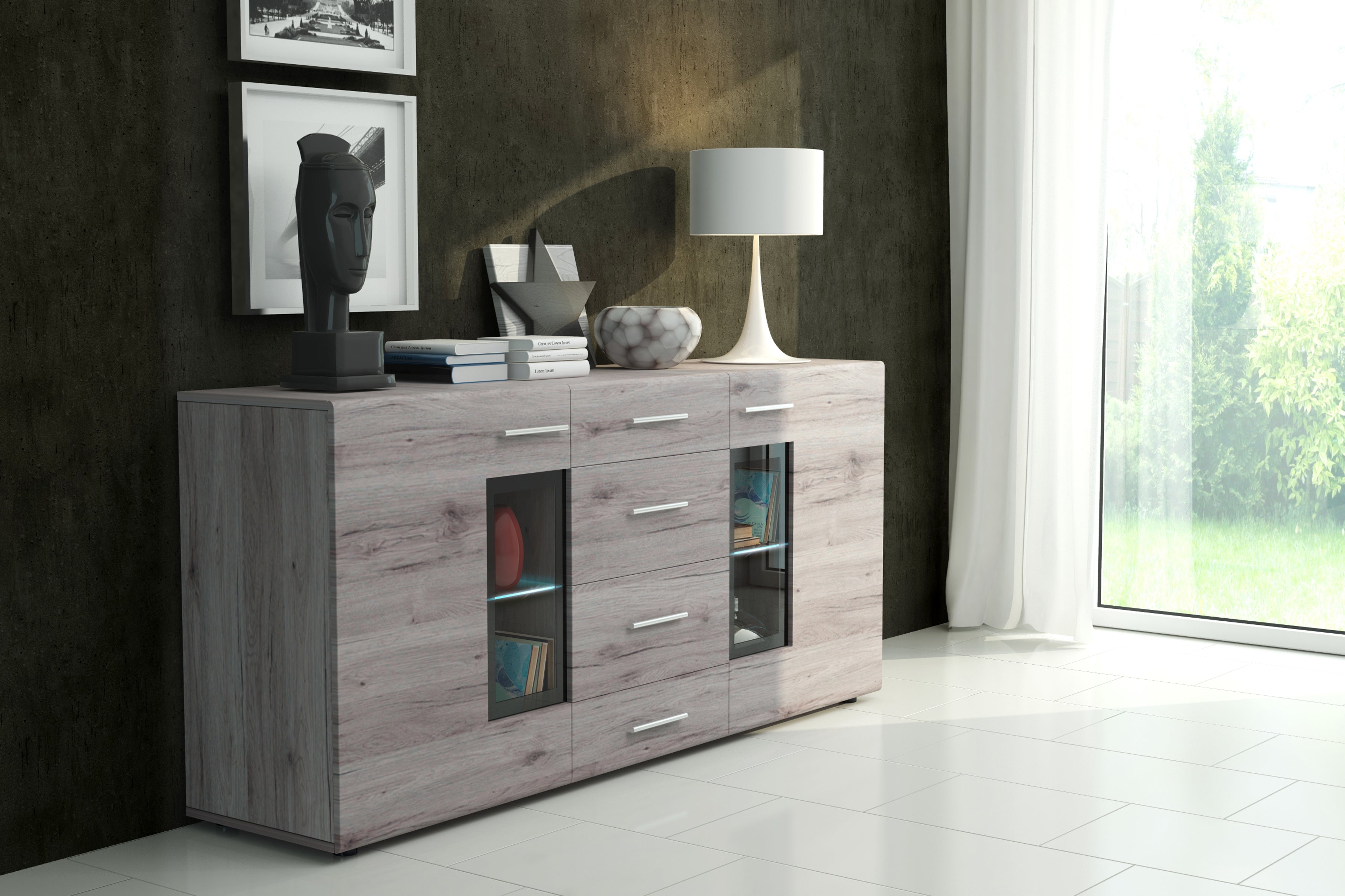 Chest of Drawers TANGO LUMIA dark san remo