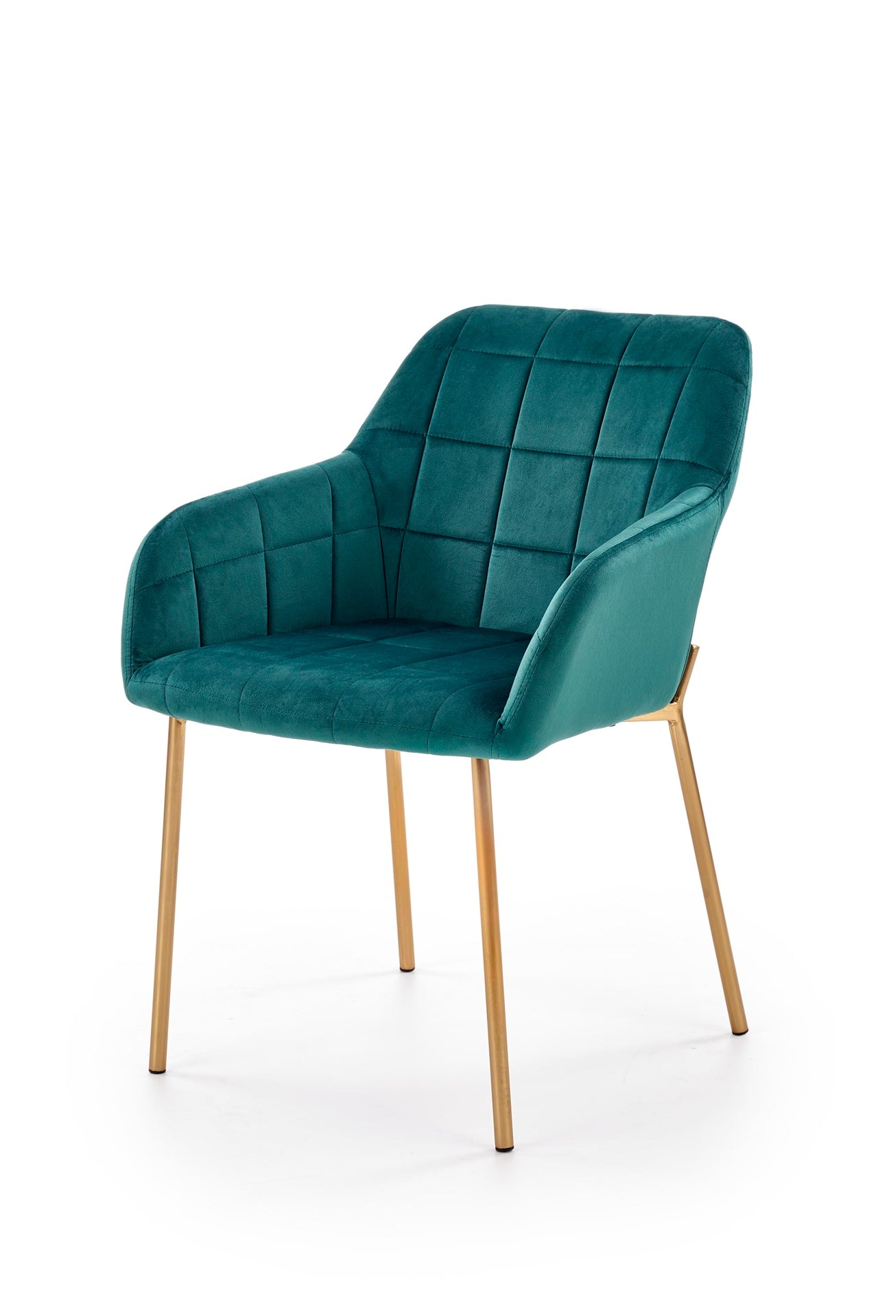 Chair K306 dark green / golden