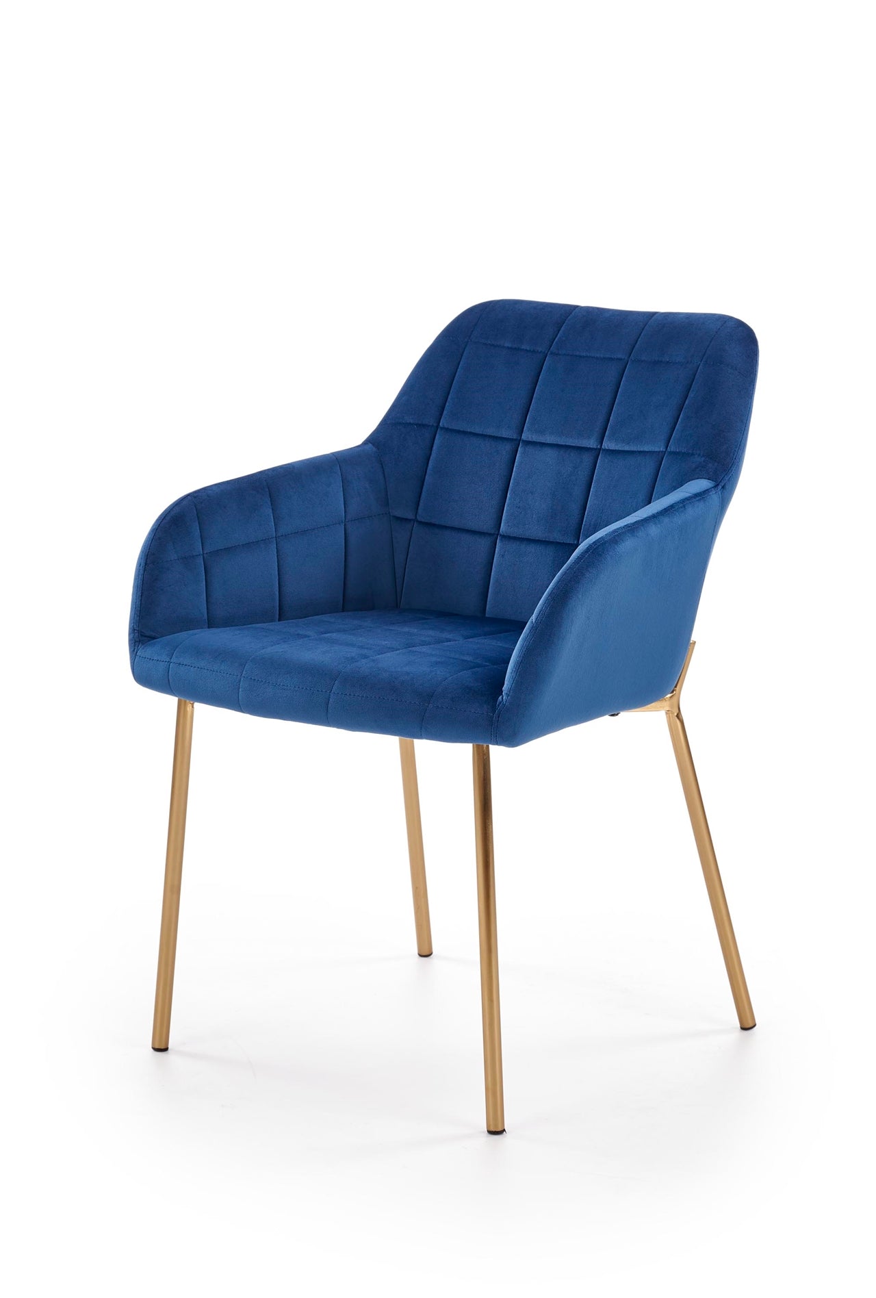 Chair K306 navy blue / golden