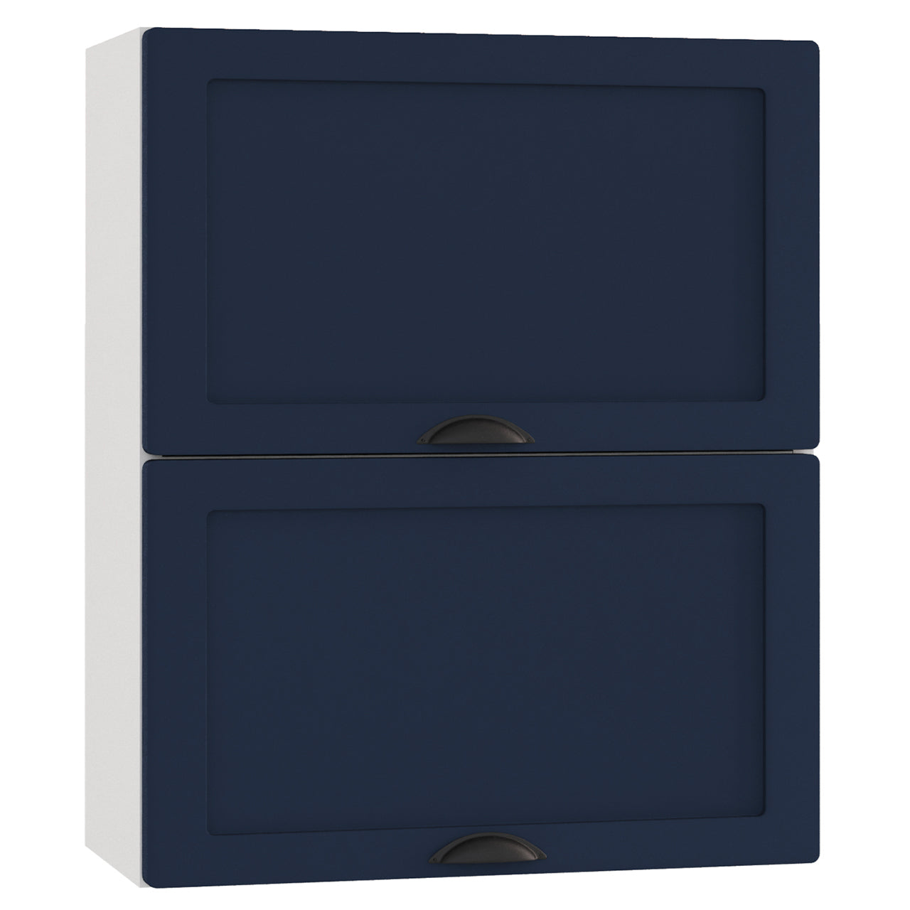 Upper Cabinet ADELE W80 GRF/2 navy blue