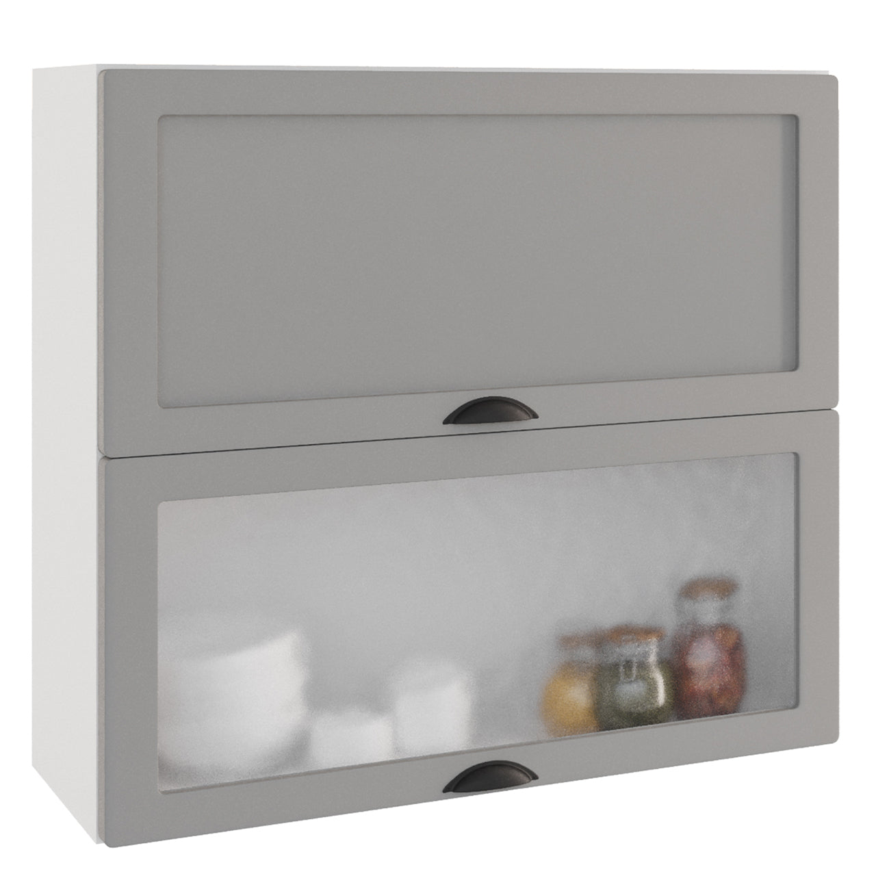 Upper Cabinet ADELE W80 GRF/2 SD grey