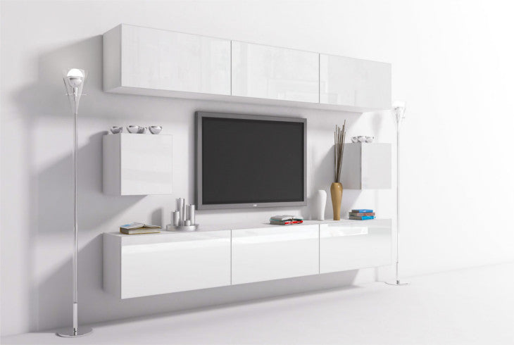 Wall Unit ONYX 11 white gloss