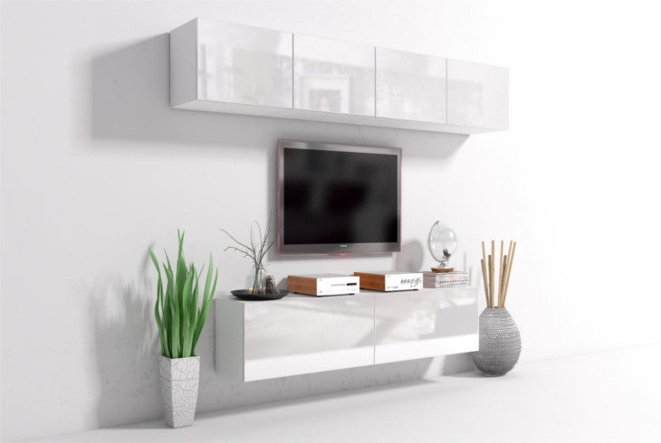 Wall Unit ONYX 2 white gloss