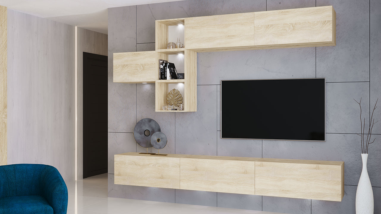 Wall Unit ONYX 4 sonoma oak