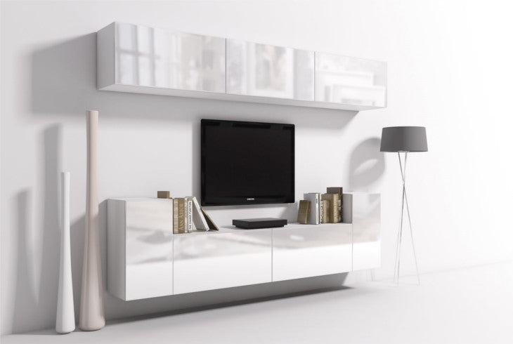 Wall Unit ONYX 6 white gloss