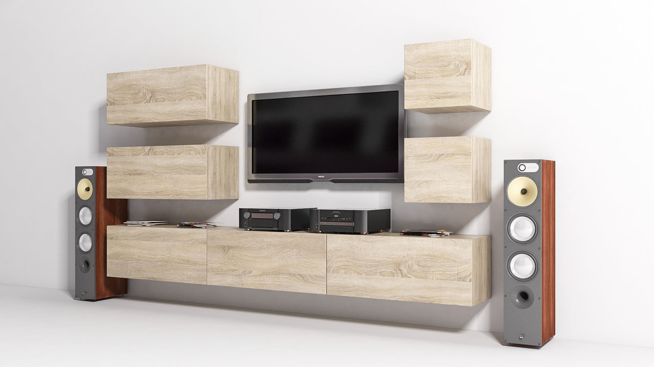 Wall Unit ONYX 9 sonoma oak