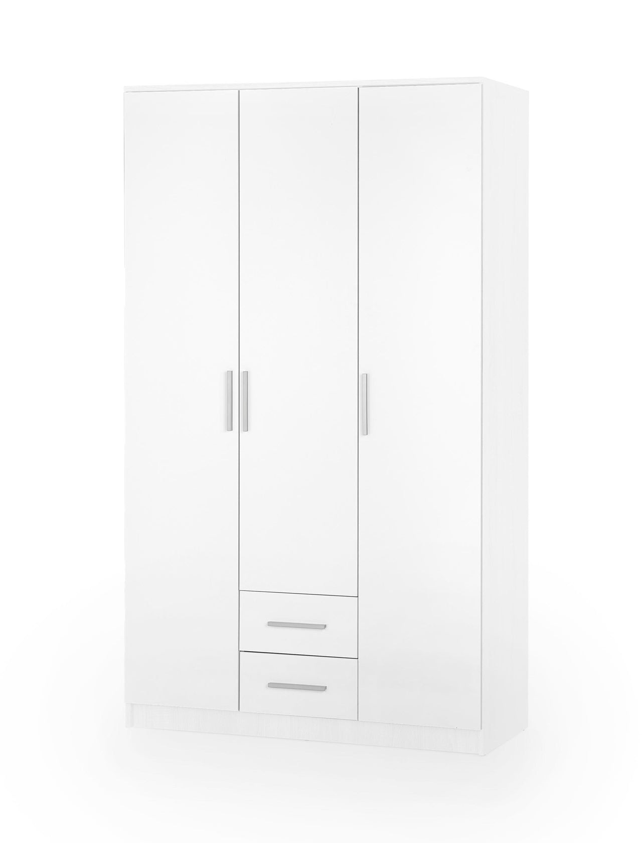 3 - Door Wardrobe LIMA S-3 120 white