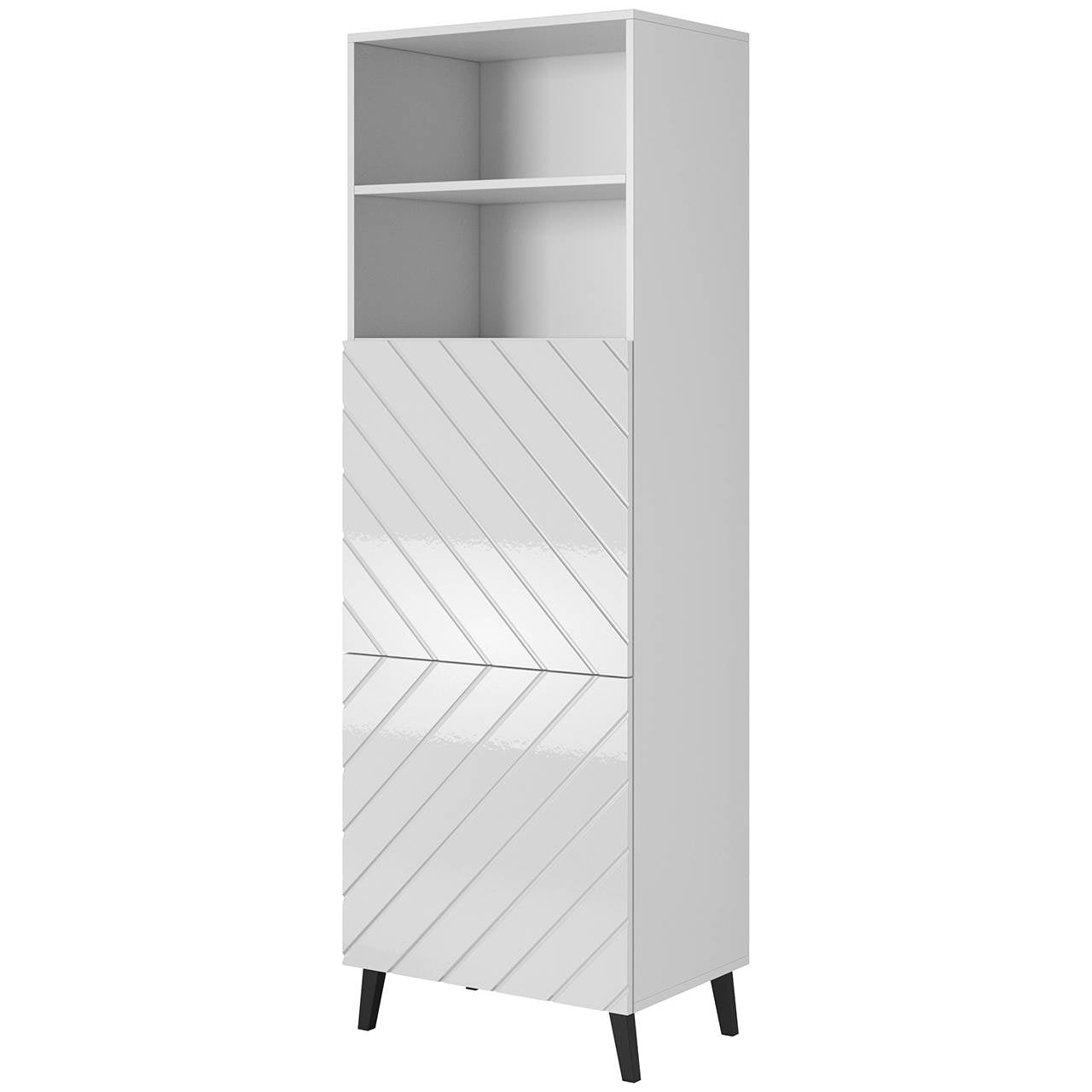 Bookcase ABETO 60 white