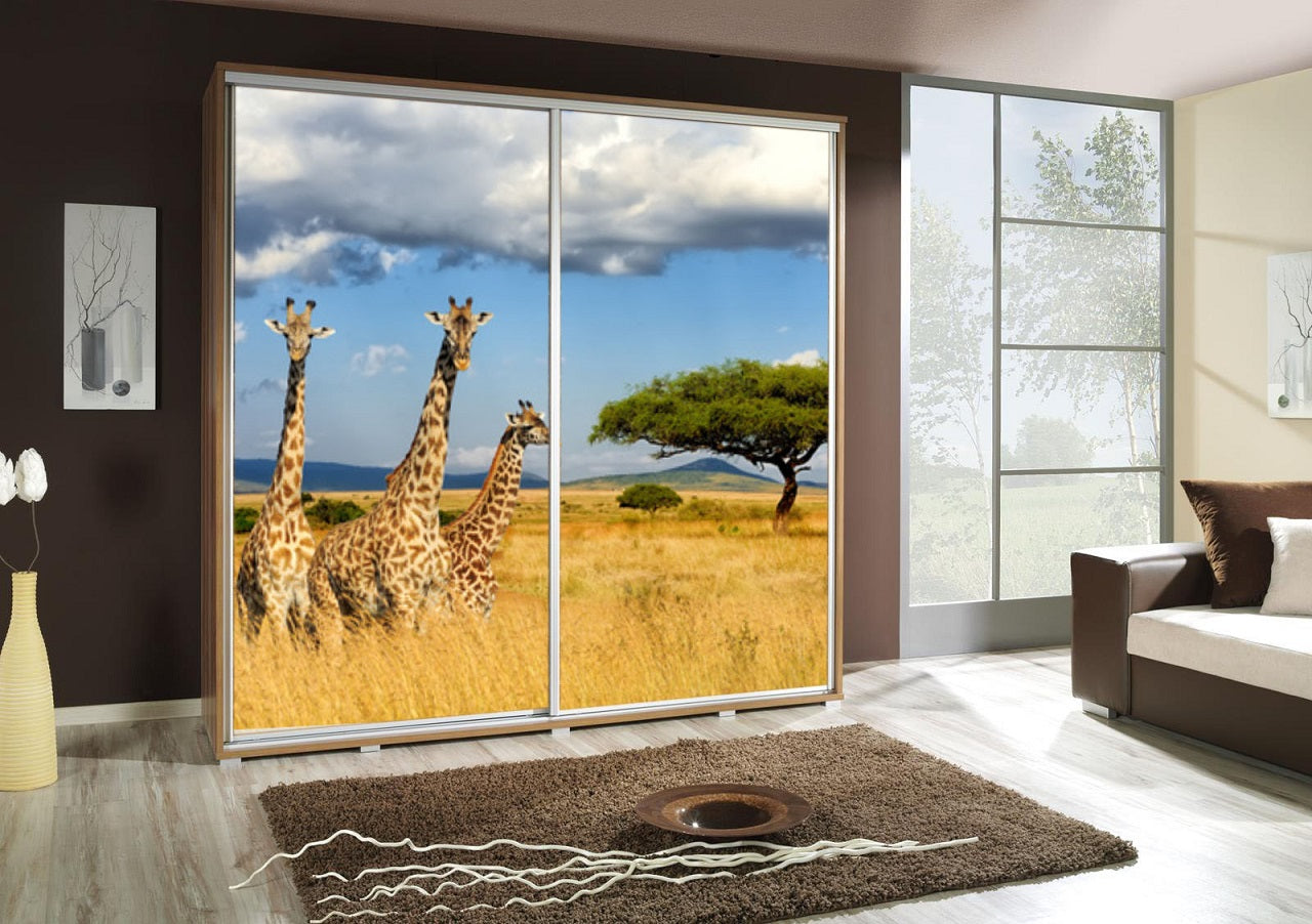 Sliding Wardrobe PENELOPA 205 GIRAFFE 2